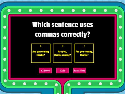  Commas