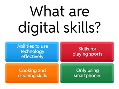 Digital Skills Quiz