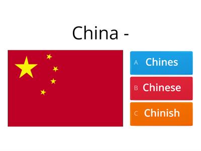 Countries and nationalities GoGetter 2