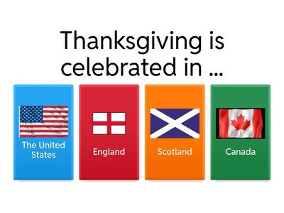 Thanksgiving - QUIZ - 2025