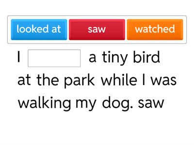 Vocabulary Intermediate