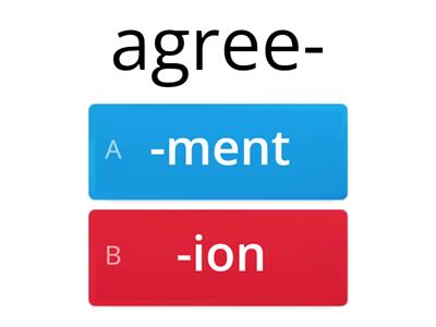 Language Hub B1 4.2 Vocabulary Suffixes