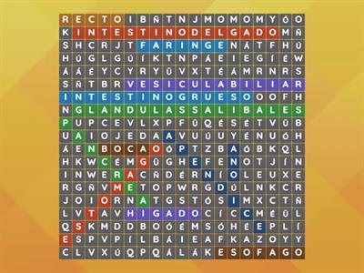 juego del sistema digestivo