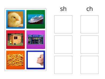 phonics sh and ch