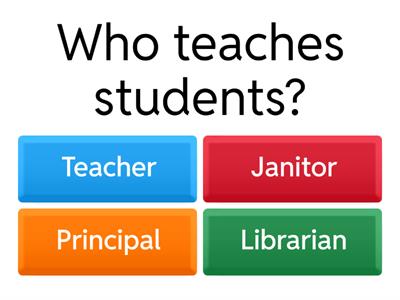 Prep for work B1 School Jobs Identification L2LP