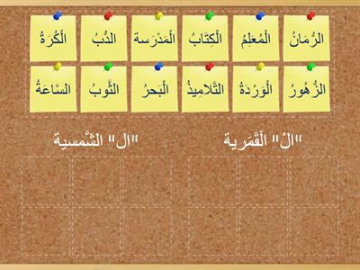 "ال" الْقَمَرية و الشَّمسية