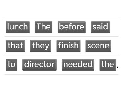 Prepare 9 Unit 16 Reported verbs