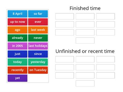 Simple past or present perfect?