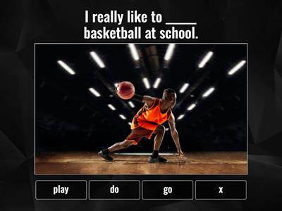 SPORTS - Play, go, do.