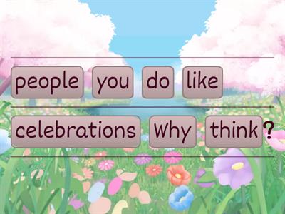 ОГЭ Topic 25: celebrations