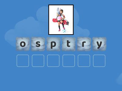  Go Getter (2) 0.5 Adjectives