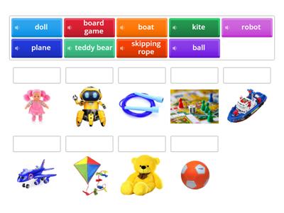 Beehive 1 Unit 2 Toys