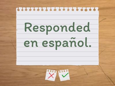 Transforma los imperativos afirmativos en negativos.