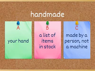 BR intermediate -logistics vocab