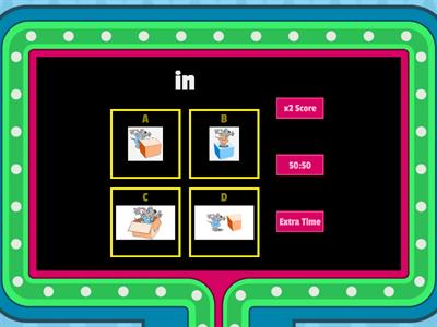 Prepositions of place