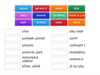 Project 3 - Unit 3B - vocabulary