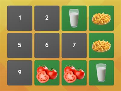 Food Memory Game