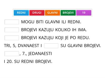 REDNI BROJEVI DO 20