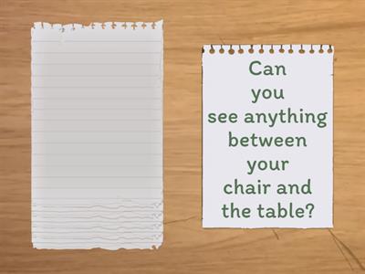 A1. Preposition of Place: Speaking Cards