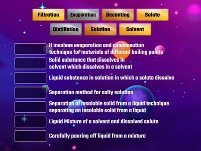 Separating Mixtures