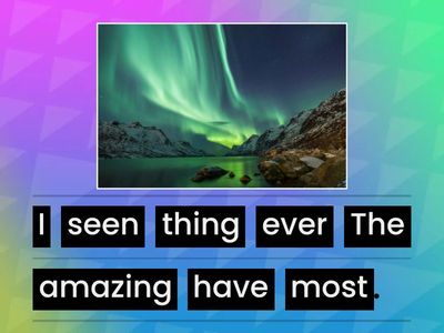 Unjumble: Comparatives and superlatives