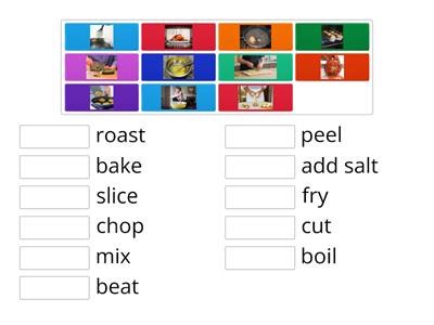  Cooking verbs