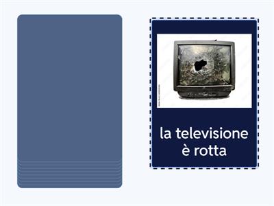 Situazioni comunicative - Problemi in casa