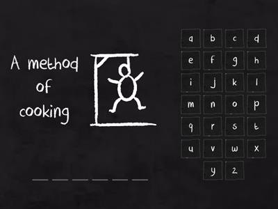 My Cooking Job Hangman