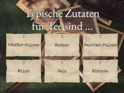 Wortschatz Lebensmittel MEc02