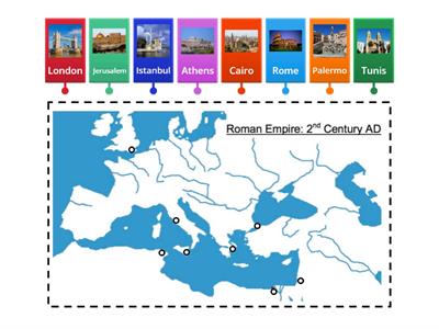 Unit 2: Lesson 4a - Activity 1b Mapping the Roman Empire (by capital city)