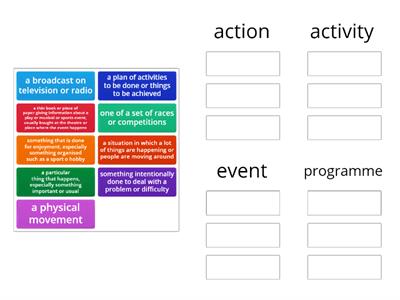 CAE U9 Vocabulary 