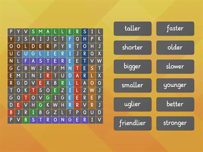 Comparative Adjectives