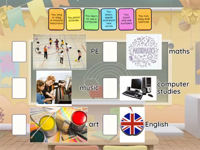 School subjects. Academy Stars 3