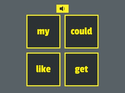 Sight Words - J.B. List 3 Quiz