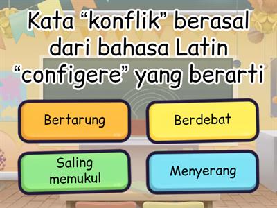 Quis Konflik Sosial Paket C