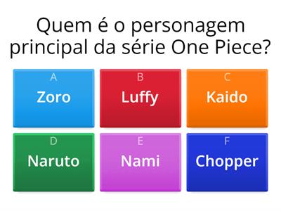 Quizz de one piece