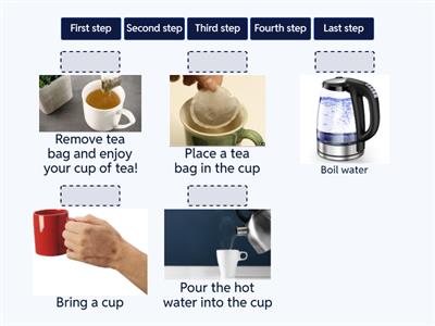 Making tea Algorithm