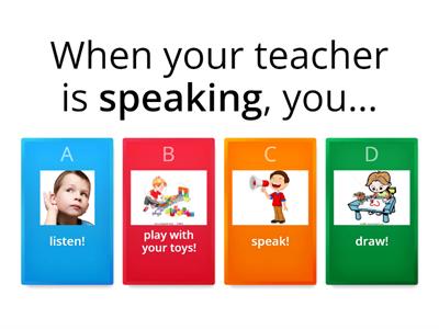 Classroom Rules Quiz!