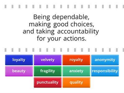 Suffixes: -ity and -ty