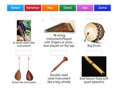Turkish Musical Instruments 1