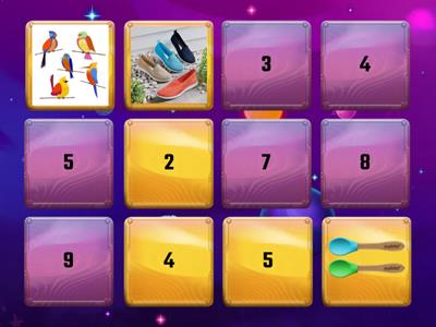 Match the Number to Quantity