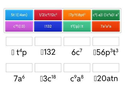 7_А_Зведение одночленов до стандартного просмотра