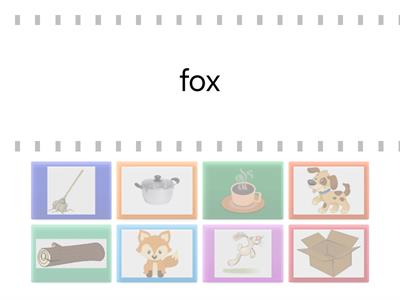 og / op / ot / ox Find the Match