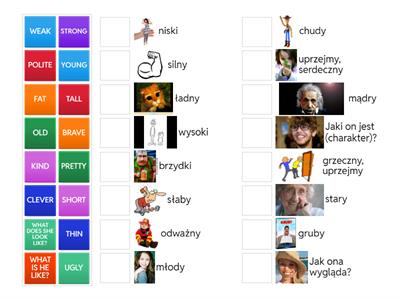 WHAT DOES SHE LOOK LIKE? WHAT IS HE LIKE?