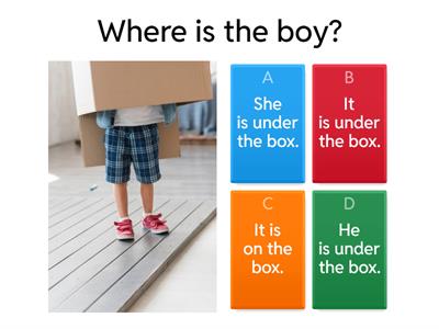 Where / What + to be 