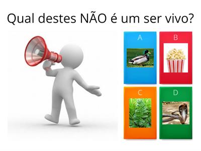 Seres Vivos e Não vivos