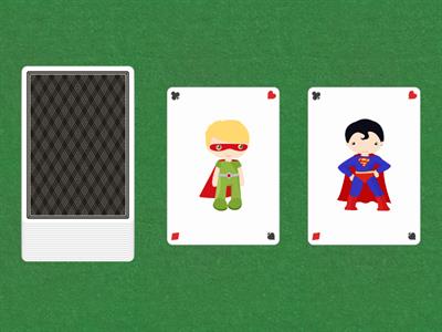 SUPERHEROES CARDS