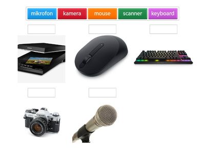 Contoh perangkat input