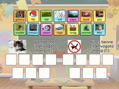 C hang auditív észlelése  