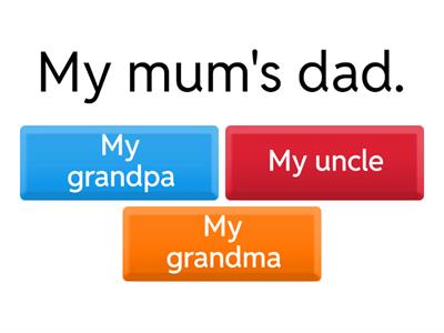 Saxon genitive: Family Members